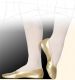 Мягкая обувь для восточных танцев золото, серебро